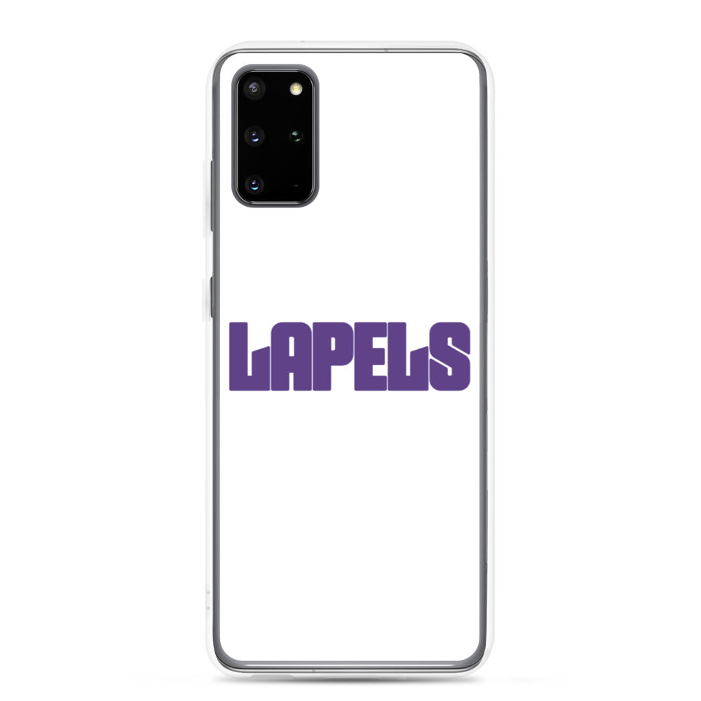 Lapels White Samsung Case