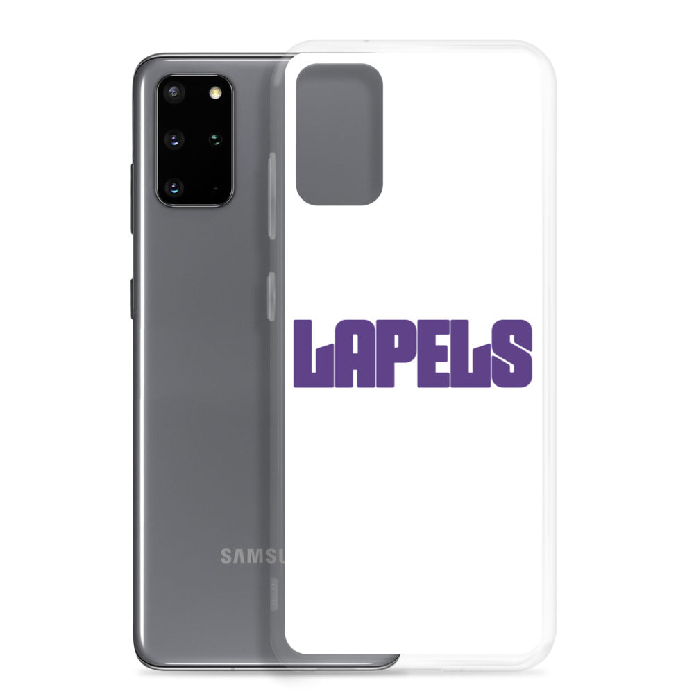 Lapels White Samsung Case