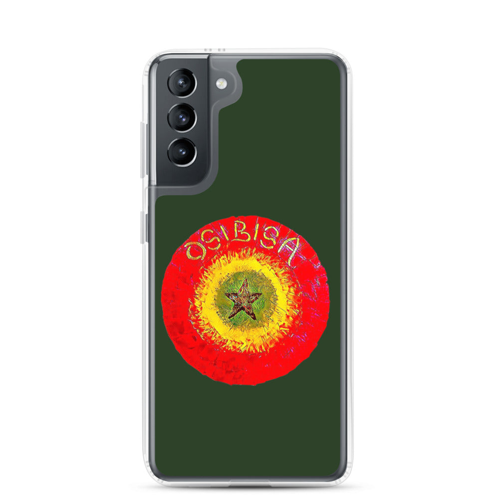 Osibisa Circle Green Samsung Case