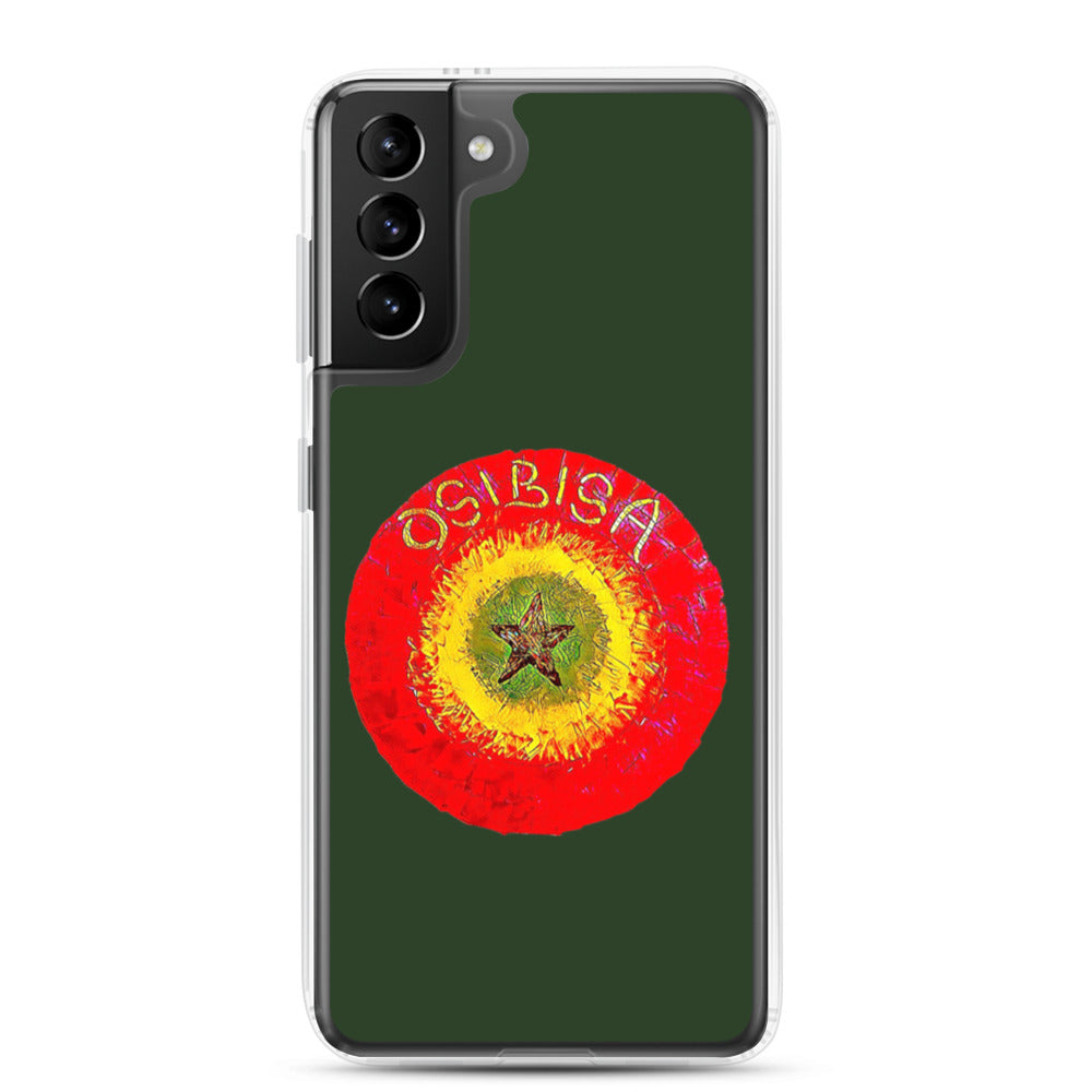 Osibisa Circle Green Samsung Case