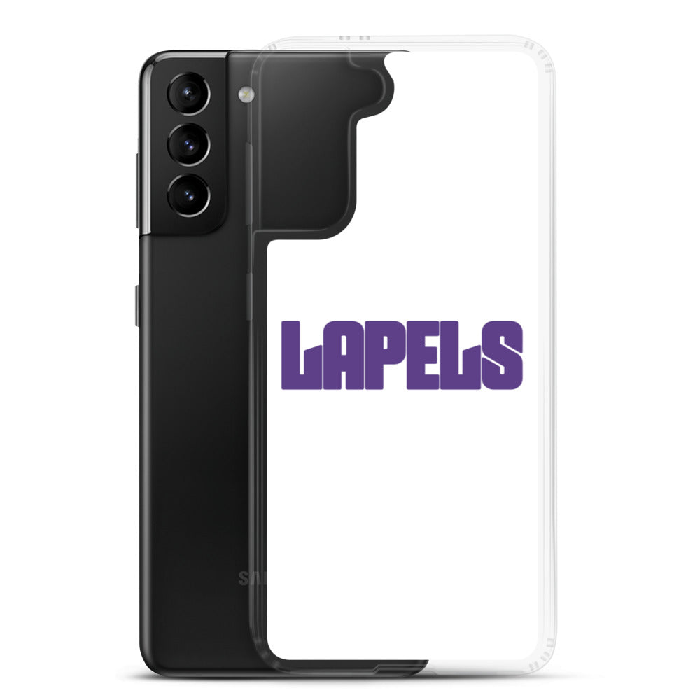 Lapels White Samsung Case