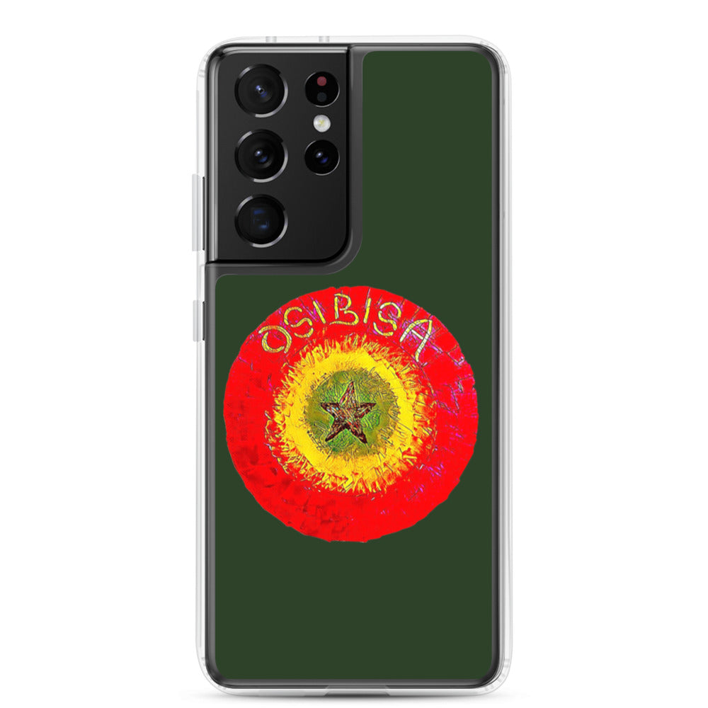 Osibisa Circle Green Samsung Case