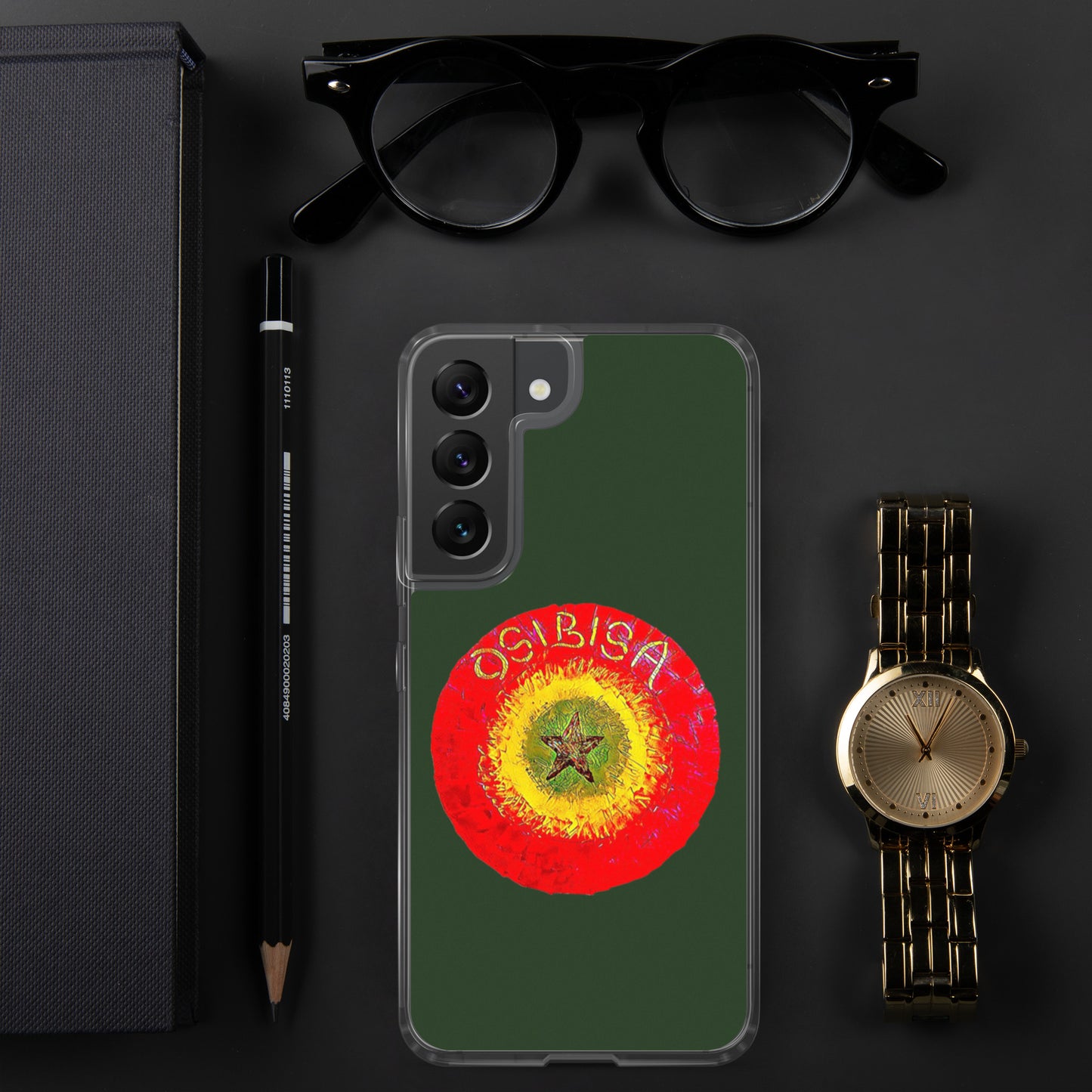 Osibisa Circle Green Samsung Case
