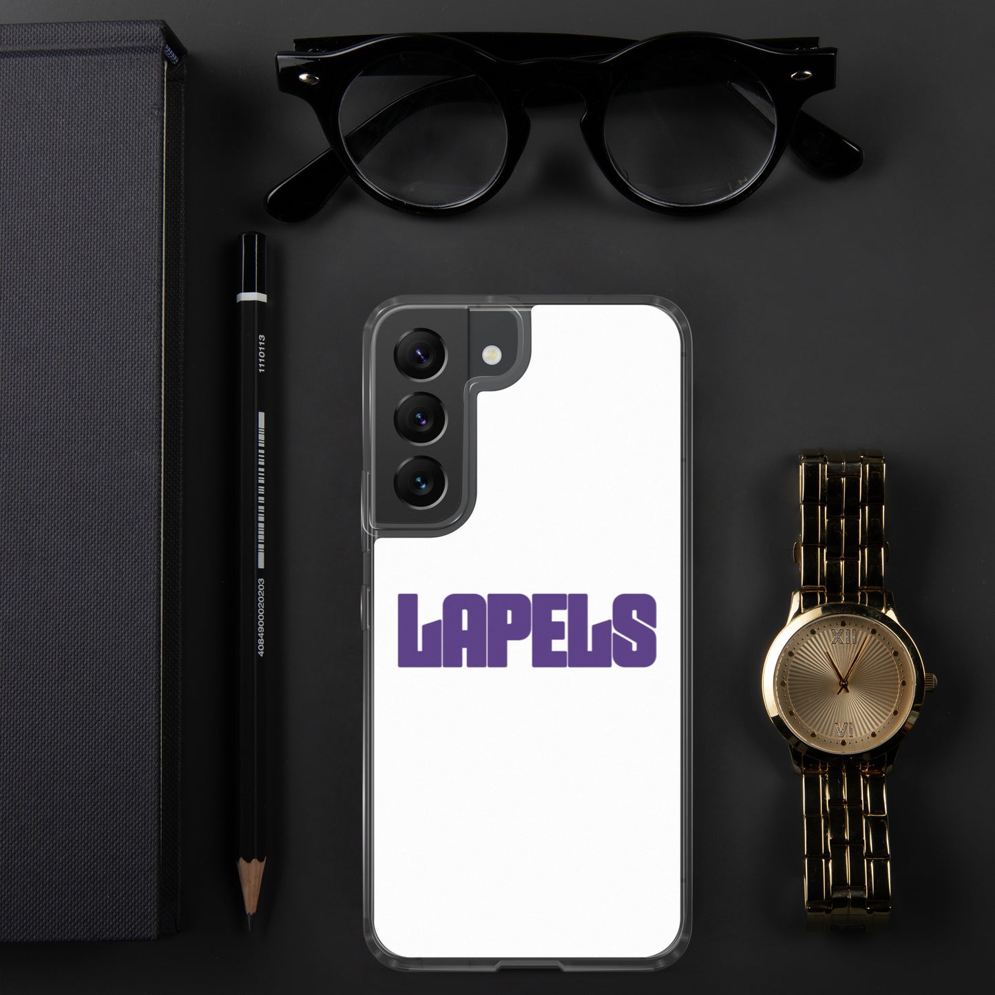 Lapels White Samsung Case