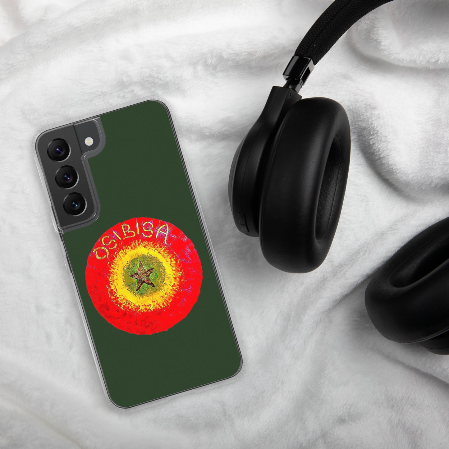 Osibisa Circle Green Samsung Case