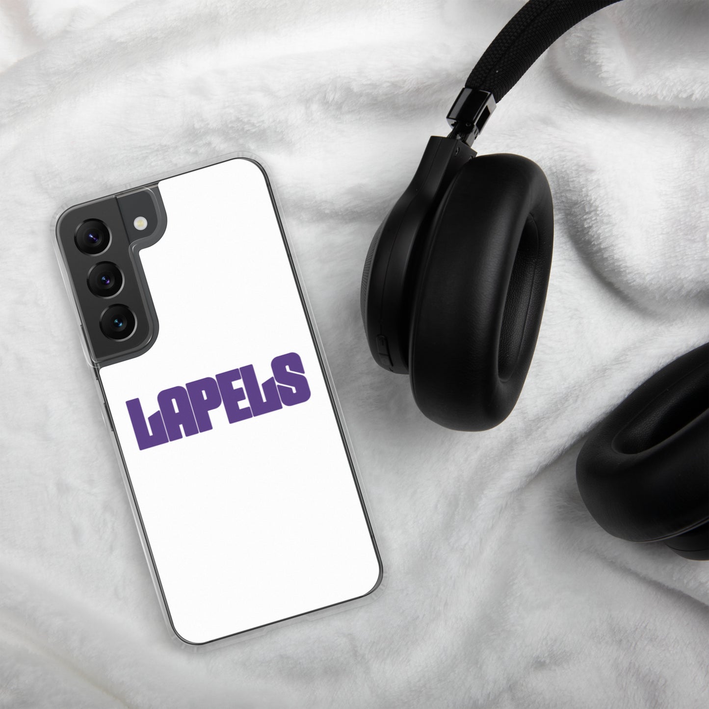 Lapels White Samsung Case