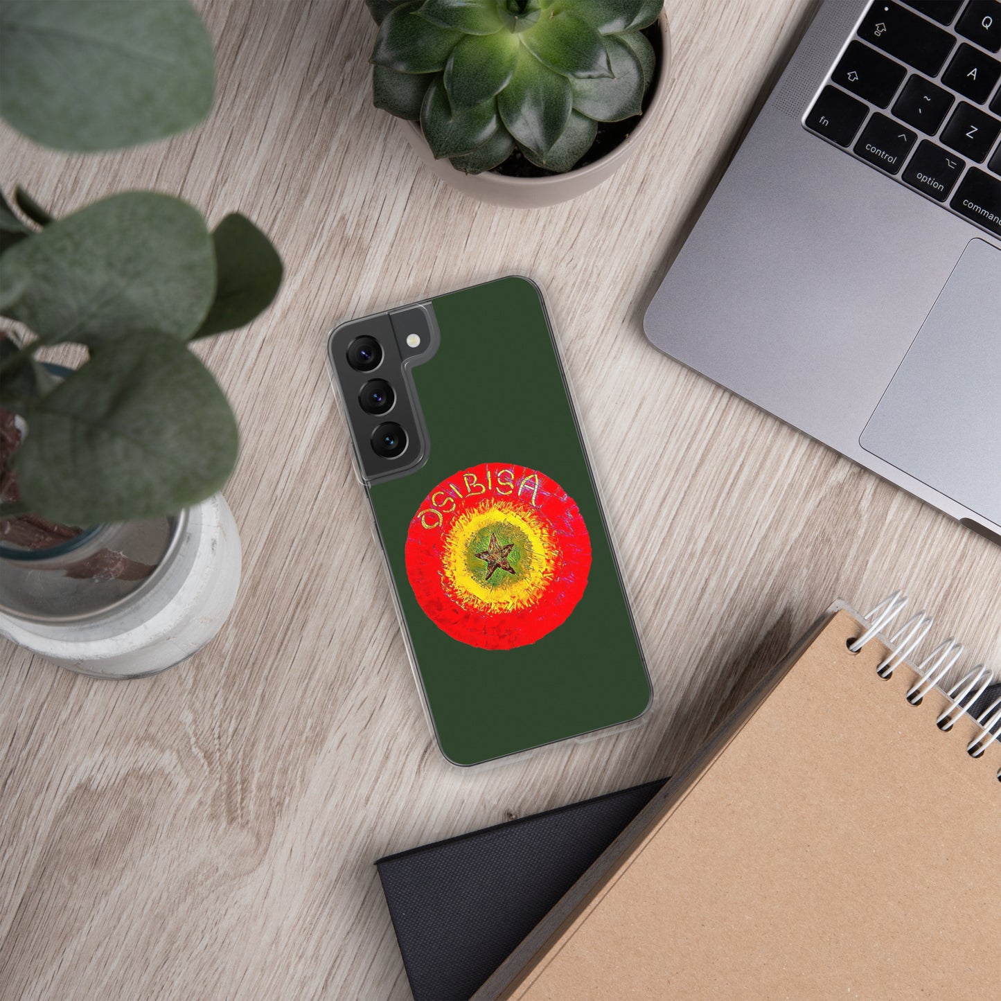 Osibisa Circle Green Samsung Case