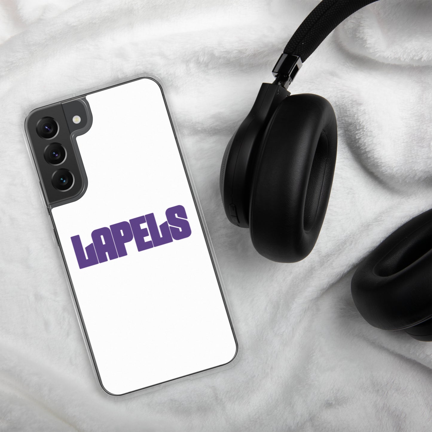 Lapels White Samsung Case