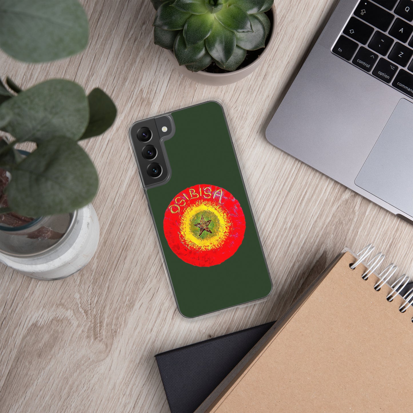 Osibisa Circle Green Samsung Case