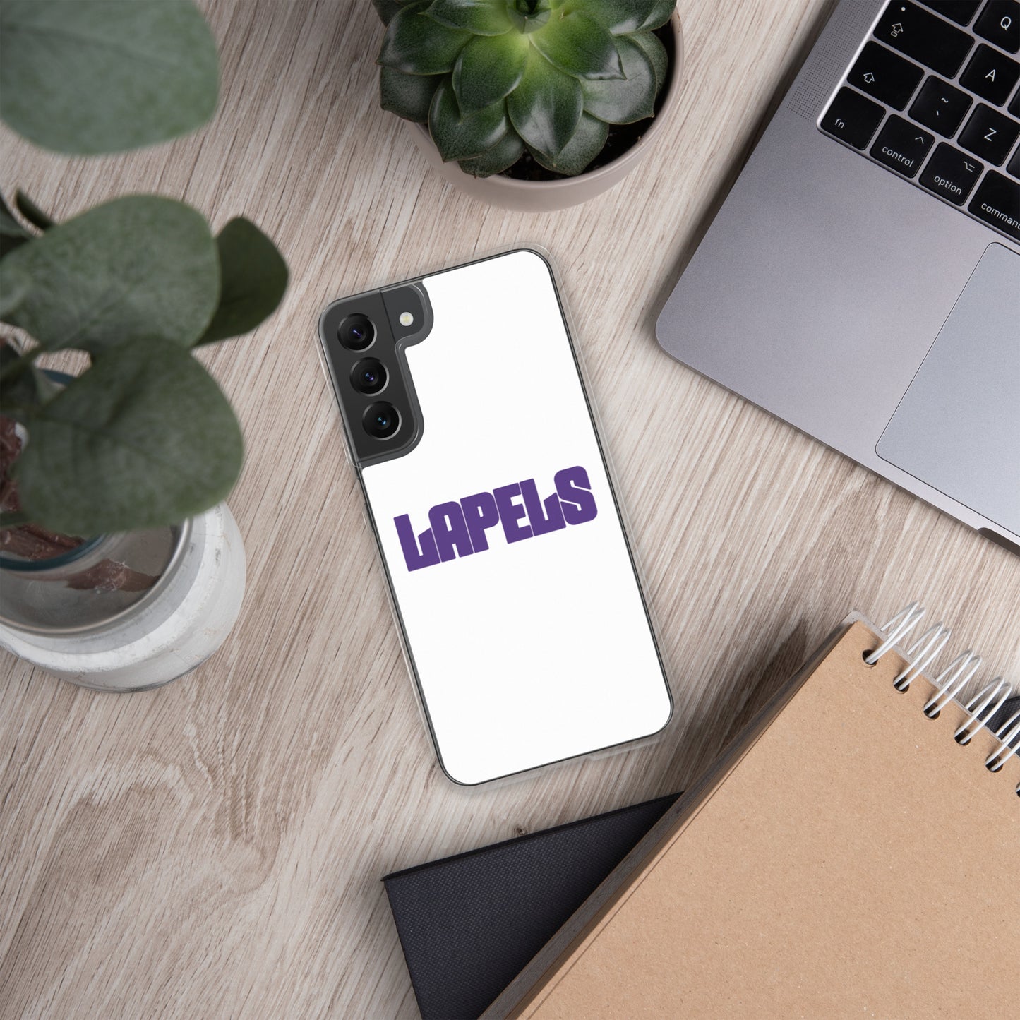 Lapels White Samsung Case