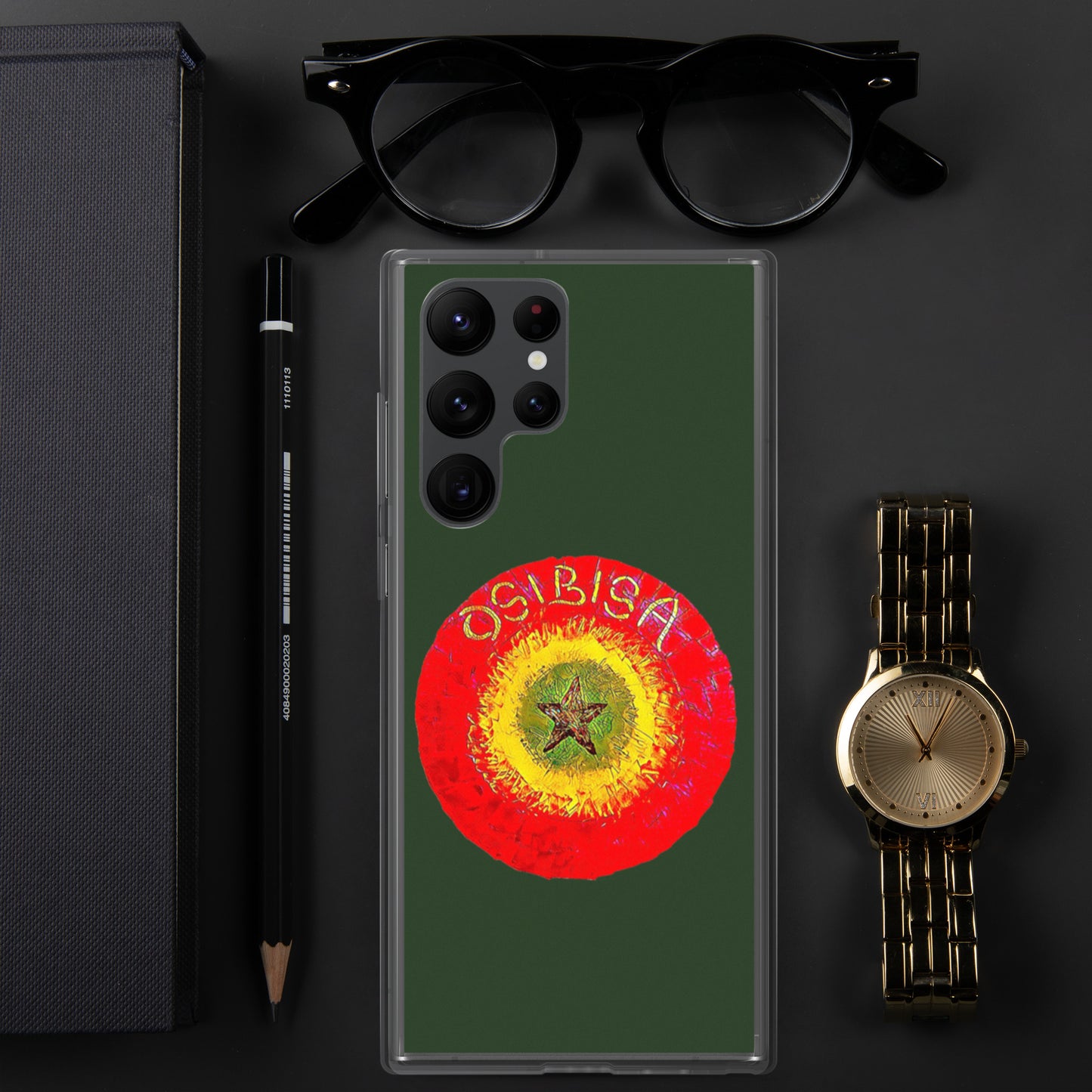 Osibisa Circle Green Samsung Case