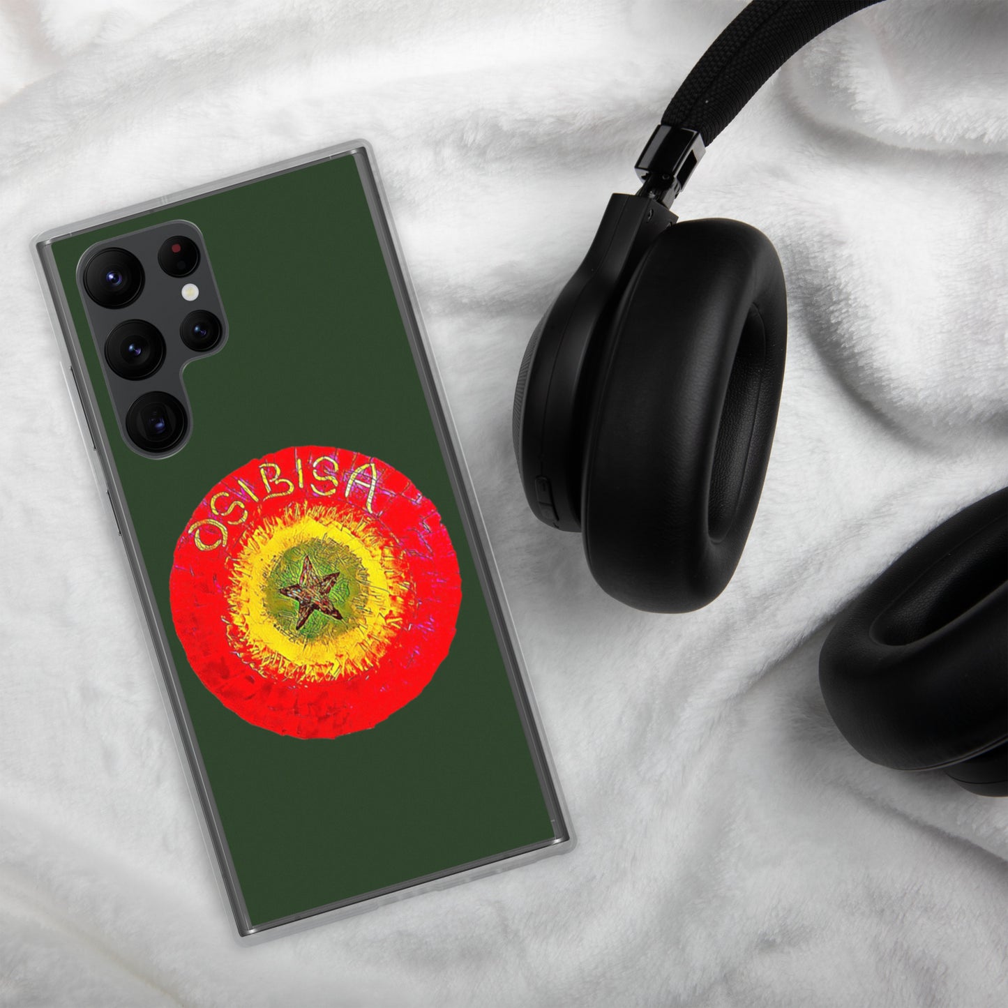 Osibisa Circle Green Samsung Case