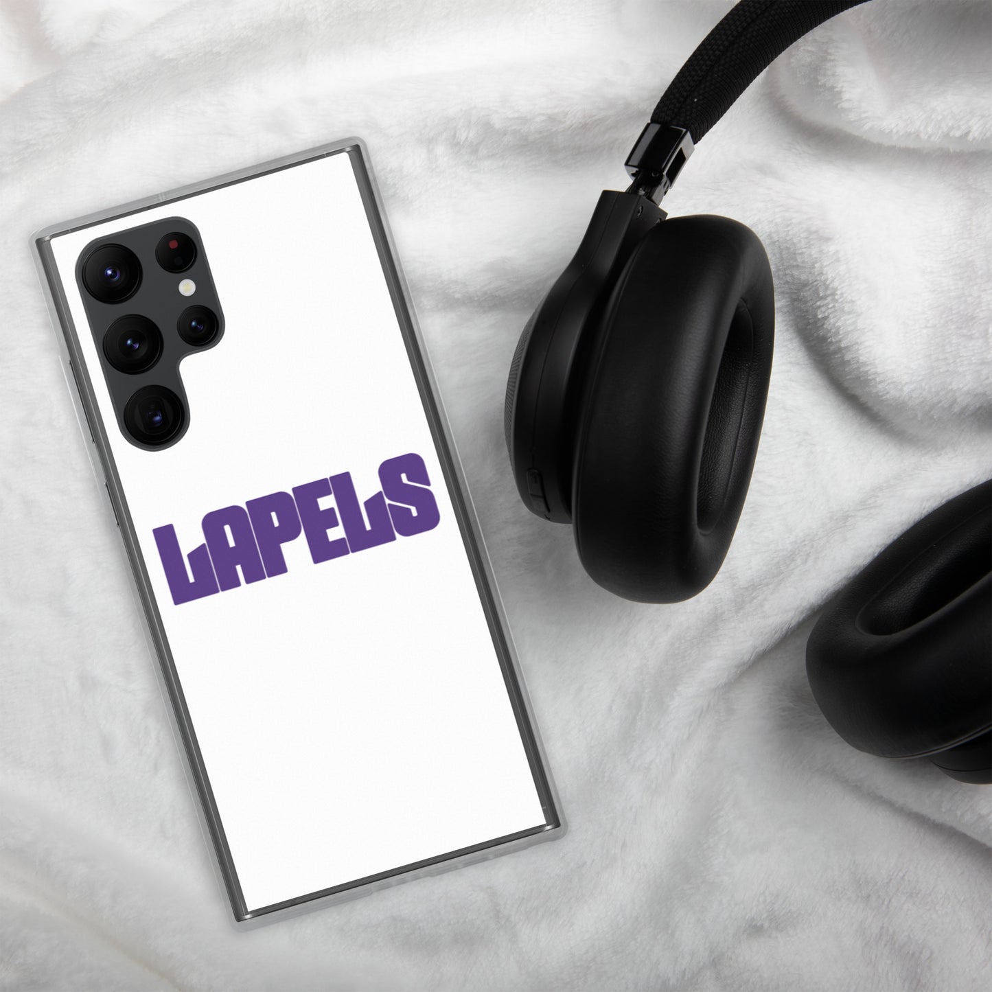 Lapels White Samsung Case
