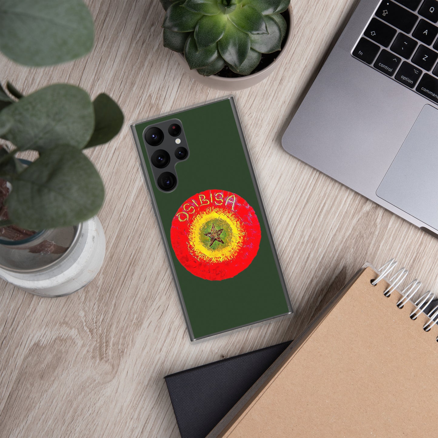 Osibisa Circle Green Samsung Case