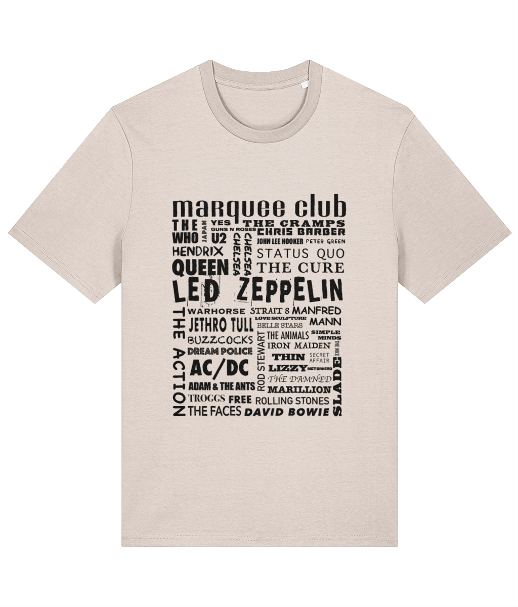 NEW! Marquee Bands T-Shirt - Front Only