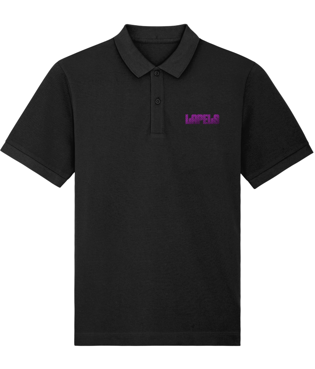 Lapels Embroidered Polo Shirt