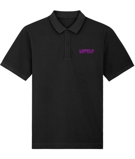 Lapels Embroidered Polo Shirt