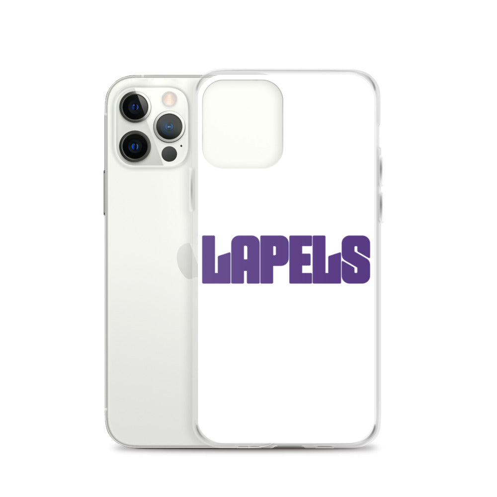 Lapels White iPhone Case