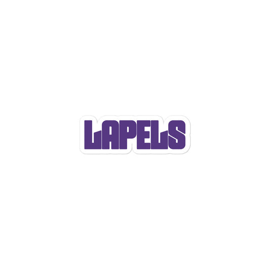 Lapels Logo Stickers