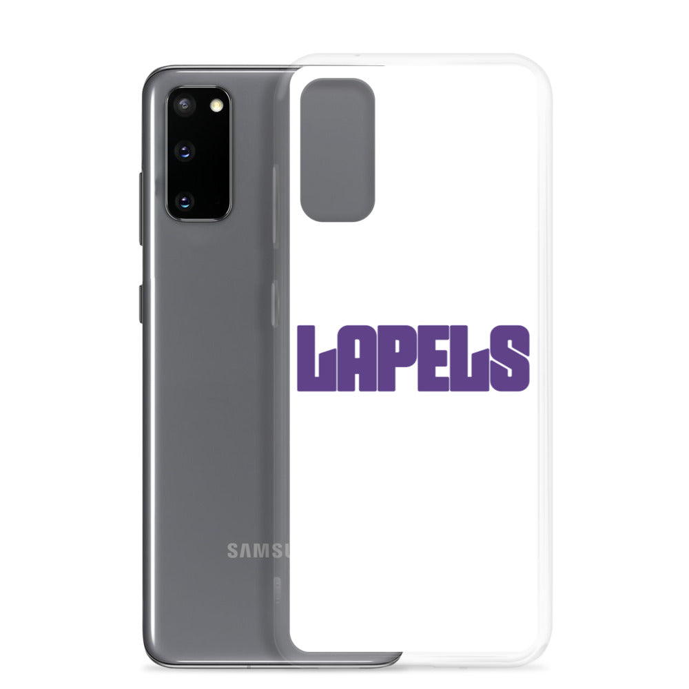 Lapels White Samsung Case